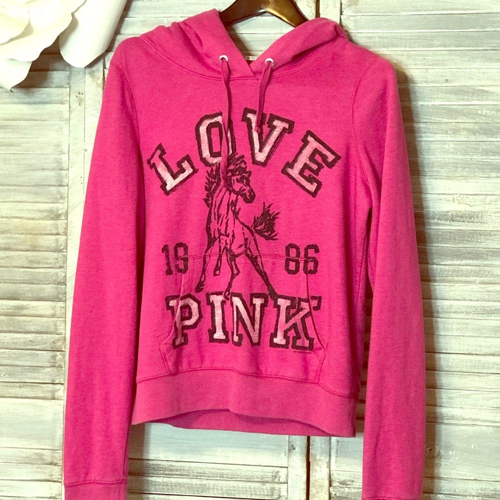 Pink hoodie